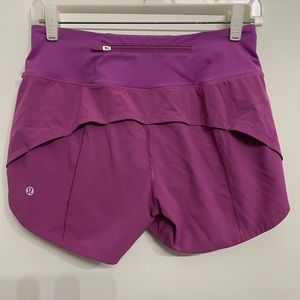 Lululemon speed up shorts